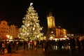 The Christmas Markets at the Old Town Square in Prague, Czech Republic Royalty Free Stock Photo