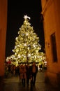 The Christmas Markets at the Old Town Square in Prague, Czech Republic Royalty Free Stock Photo