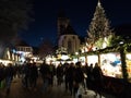 Christmas markets of Stuttgart at night