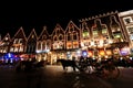 Christmas in Markt sqaure, bruges Royalty Free Stock Photo