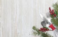 Christmas Meal Table Setting Background