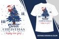 Christmas Means Family - Christmas T-shirt Design, Vintages Tshirt, Vector, Christmas Tree, Santa Claus Merry Christmas tee, Sweet