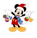 Christmas Mickey Mouse