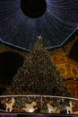 Christmas 2018 Milan Galleria Vittorio Emanuele II Swarovski tree