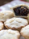 Christmas mince pies Royalty Free Stock Photo