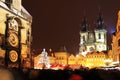 Christmas Mood on the Old Town Square, Prague