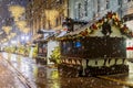 Christmas in Moscow. Christmas fairs on the streets of Moscow