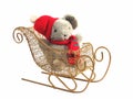 Christmas Mouse Royalty Free Stock Photo