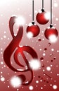 Christmas in music Royalty Free Stock Photo