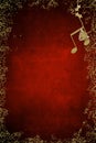 Christmas festival musical background. Royalty Free Stock Photo