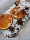 Christmas mystery orange cake