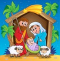Christmas Nativity scene 3 Royalty Free Stock Photo