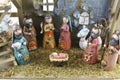 Christmas nativity scene Royalty Free Stock Photo