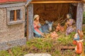 Christmas Nativity Scene Royalty Free Stock Photo