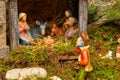 Christmas Nativity Scene Royalty Free Stock Photo