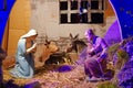 Christmas nativity scene Royalty Free Stock Photo