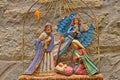 Christmas Nativity Scene Royalty Free Stock Photo