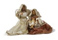 Christmas Nativity scene. Holy family Royalty Free Stock Photo