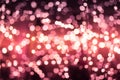 Christmas New Year bokeh background. Blurred light in warm tone background. Store shop mall concept. soft focus dream city blurry Royalty Free Stock Photo
