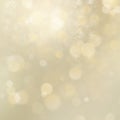 Christmas and New Year gold defocused bokeh lights background. EPS 10 Royalty Free Stock Photo