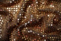 Christmas New Year Gold Glitter background. Holiday abstract texture fabric Royalty Free Stock Photo