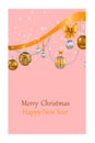 Christmas and New Year holiday gift cards. Banners, web poster, flyers and brochures, greeting cards, group bright covers.
