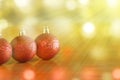 Christmas and New Year holidays background with christmas balls Royalty Free Stock Photo