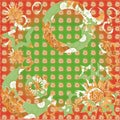 Christmas, new year patterned background Royalty Free Stock Photo