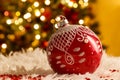 Red christmas decoration Royalty Free Stock Photo