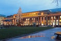 Christmas and New Year`s European city. Stuttgart, Baden-Wurttemberg, Germany