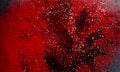 Christmas New Year Valentine Day dark Red Glitter background. Royalty Free Stock Photo