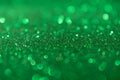 Christmas New Year Valentine Day Green Glitter background. Holiday abstract texture fabric. Element, flash.