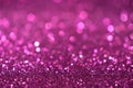 Christmas New Year Valentine Day violet pink Glitter background. Holiday abstract texture fabric. Element, flash. Royalty Free Stock Photo