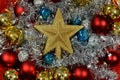 Christmas and New Years eve background. Royalty Free Stock Photo