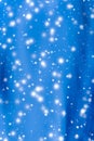 Christmas, New Years and Valentines Day blue abstract background, holidays card design, shiny snow glitter as winter season sale Royalty Free Stock Photo