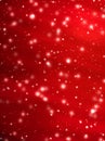 Christmas, New Years and Valentines Day red abstract background, holidays card design, shiny snow glitter as winter season sale Royalty Free Stock Photo