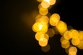 Christmas night new year lights.Blurred background Royalty Free Stock Photo