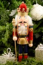 Christmas Nutcracker Decor Royalty Free Stock Photo