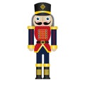 Christmas Nutcracker Vector Drawing