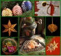 Christmas Ornament Collage