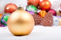 Christmas Ornament Decoration Series Royalty Free Stock Photo