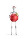 Christmas ornament skeleton Royalty Free Stock Photo