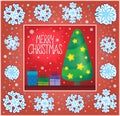 Christmas ornamental greeting card 6