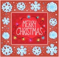 Christmas ornamental greeting card 7