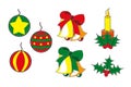 Christmas ornaments Royalty Free Stock Photo