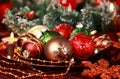 Christmas ornaments Royalty Free Stock Photo