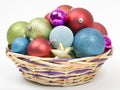 Christmas Ornaments Basket