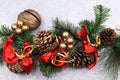 Christmas ornaments for Decoration Royalty Free Stock Photo