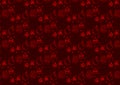 Christmas ornaments pattern wallpaper background Royalty Free Stock Photo
