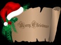 Christmas parchment